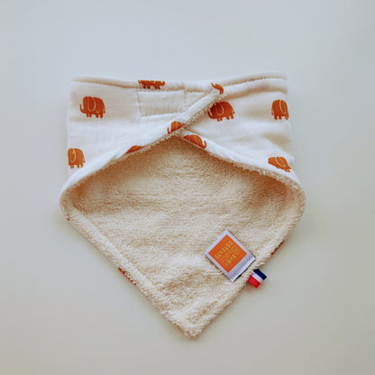 BAVOIR BANDANA CHIC EN COTON POUR BÉBÉ (Édition Limitée)