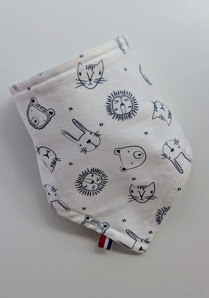 BAVOIR BANDANA CHIC EN COTON POUR BÉBÉ (Édition Limitée)